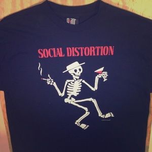 Social Distortion Vintage T-Shirt 90's by Giant